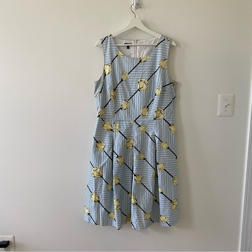 Talbots Women’s Sleeveless Fit and Flare Dress